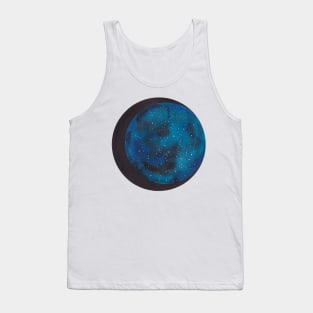 Galaxy moon Tank Top